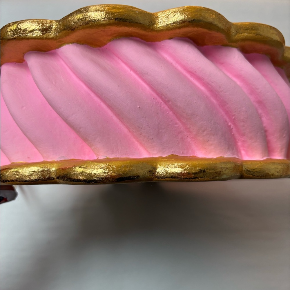 Pink ice cream sandwich tabletop decor